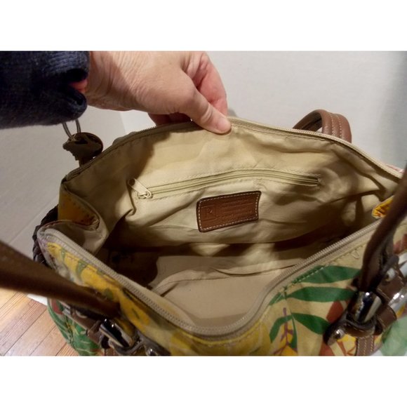 Relic Fossil Fern Print Purse-Excellent Condition - Picture 7 of 7